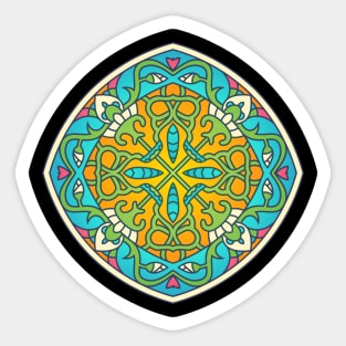 MANDALA T-SHIRT MANDALA 199 Sticker